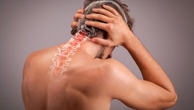 Cervical osteochondrosis in men