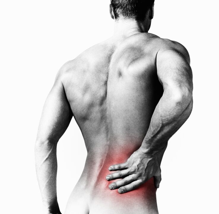 Back pain in a man can be caused by various reasons. 